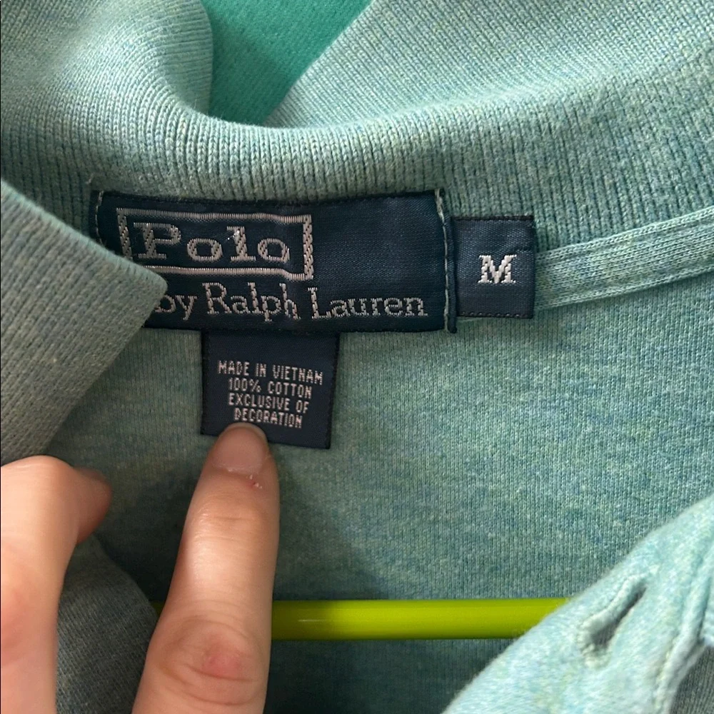 Ralph Lauren Men's Mint Polo Shirt medium - Picture 2 of 2